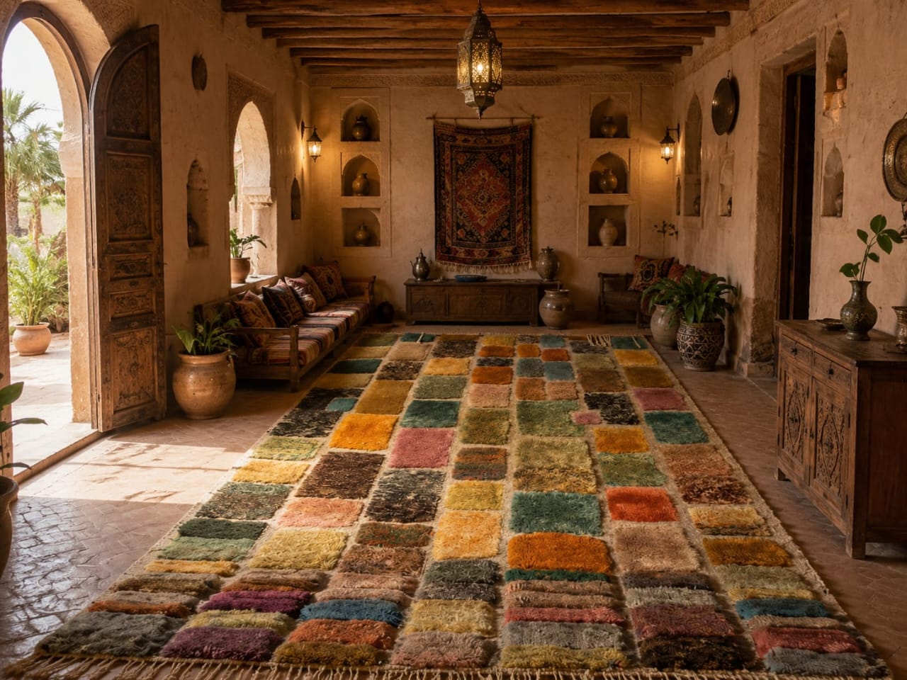 Tapis de luxe Beni Mrirt