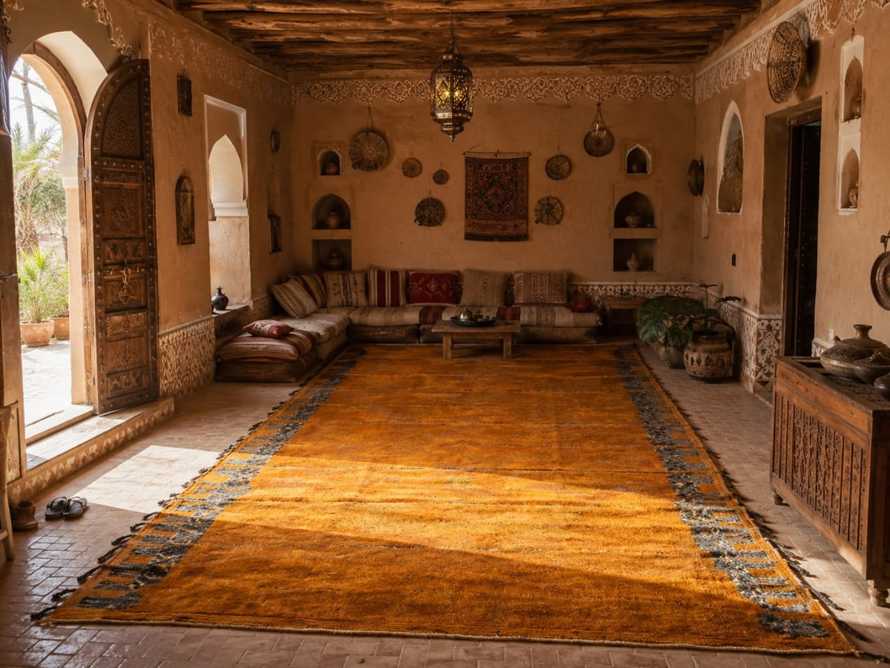 Tapis de luxe Beni Mrirt